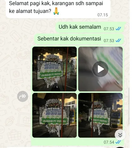 Pengiriman Papan Bunga Selamat Flavor Bliss Alam Sutera
